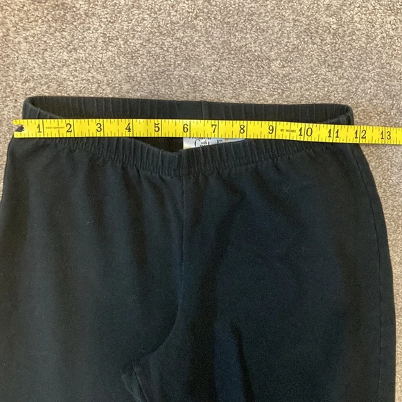 Women With Control Black Stretch Knit Pants XSP - Picture 4 of 12